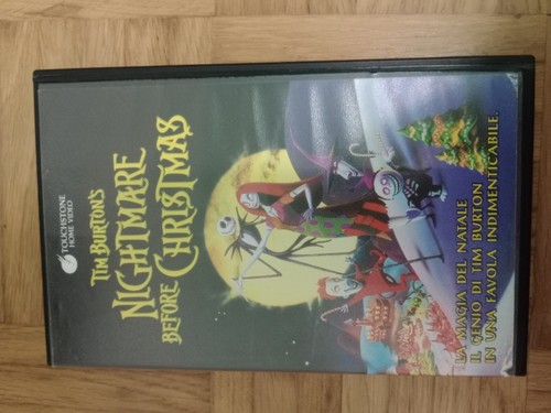 Vhs nightmare before christmas - before,