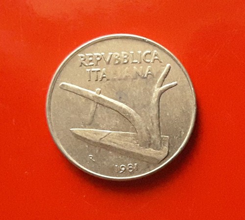 Lire 1981 errore lettere - 10,