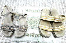 Alma en Pena- Sandali eleganti per Donna + Sandali a Ciabatta EU 40.  NIRIMA