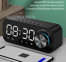 CASSA BLUETOOTH ALTOPARLANTE SPEAKER STEREO PORTATILE CON SVEGLIA