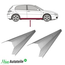 Lamiera riparazione soglia per Alfa Romeo 147 2000-2010 / coppia sinistra e destra