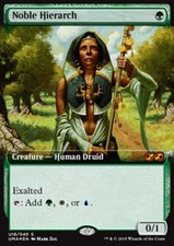 MTG NOBLE HIERARCH FOIL EXC - GERARCA NOBILE - BOX TOPPER - MAGIC