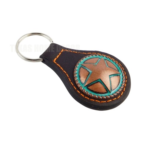 Portachiavi star bronzo turq - bronzo,