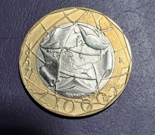 Moneta mille 1000 lire 1997 - moneta,