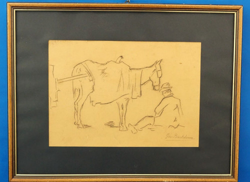 Giovanni bartolena disegno - bartolena,