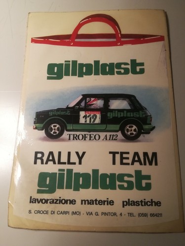 Adesivo sticker vintage anni