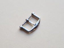 Fibbia/Fibbia per orologio con perno in acciaio inox lucido 18 mm per orologio IWC