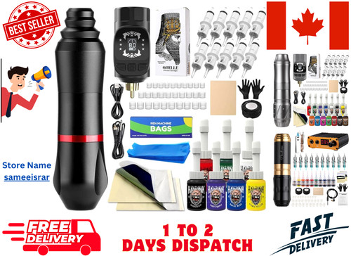 Wireless tattoo kit - wireless, complete