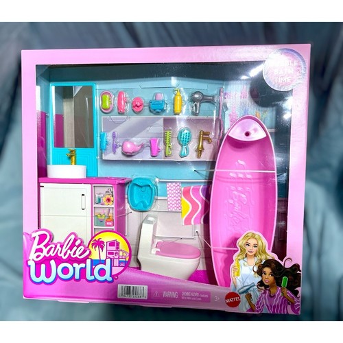 Barbie world bathtime playset - bathtime,