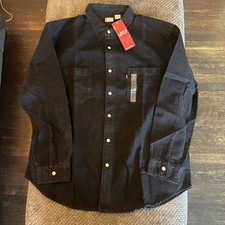 Camicia Levi’s Denim Nera