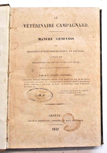 Favre vétérinaire - favre, le