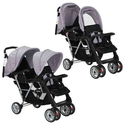Passeggino tandem acciaio - tandem,