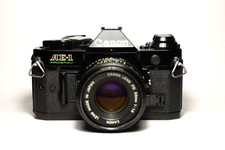 Canon program slr - ae-1, 35mm