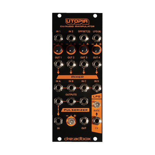 Dreadbox utopia black - black, light