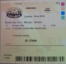 BIGLIETTO TICKET LIGABUE
