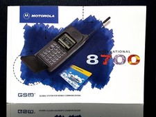 LIBRETTO ISTRUZIONI MOTOROLA 8700 - MAI UTILIZZATO PARI A NUOVO