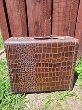 Large Vintage Trunk Crocodile