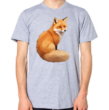 T-shirt Fox uomo donna unisex