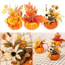 Decorazione zucca foglia