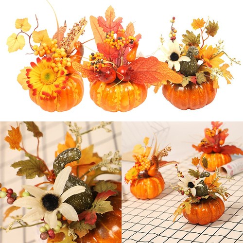 Decorazione zucca foglia