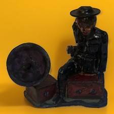 Grammofono soldatino piombo