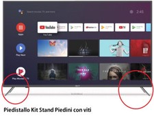 Philips 32PHS6605/12 SMART TV 32" kit stand piedistallo piedi feet base con viti