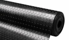 Tappeto gomma nero - tappeto, per
