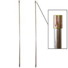 kit 2 picchetti filettati per