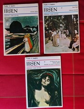 IBSEN tutto il teatro 3 volumi ed. Gherardo Casini 1966