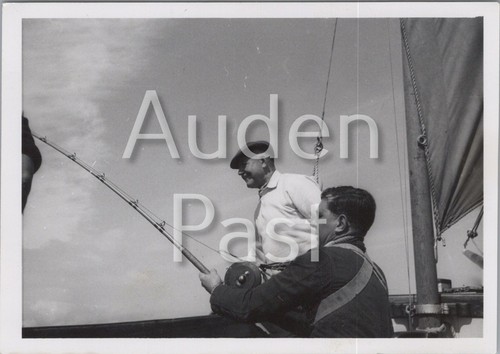Two men fishing - men, sailing