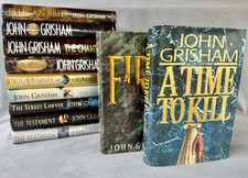 John Grisham’s Original 11 Hardcover Books - All First Edition 1st Print. NF