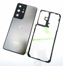 Cover posteriore copri batteria originale Samsung Galaxy S21 Ultra 5G SM-G998B + colla grigio A