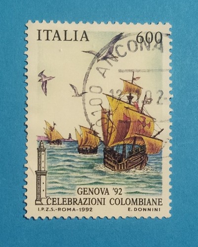 H1674 italia italy 1992 - 1992, genova