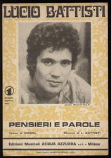 Spartito lucio battisti - spartito,