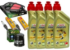 KIT TAGLIANDO KAWASAKI VN 900 06/20  CASTROL 10W40 FILTRO OLIO ARIA  CANDELE 