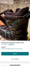 scarponi snowboard 42