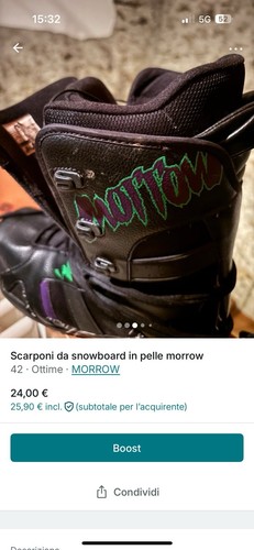 Scarponi snowboard - snowboard, 42