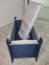 PRENATAL Lettino da Viaggio pieghevole Con Materassino Blu