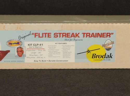 Brodak flite streak trainer - rc,