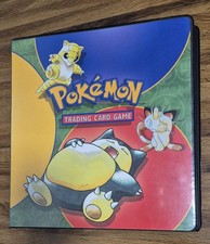 Album Pokemon Originale Ultra Pro Vintage 1999 Ad Anelli