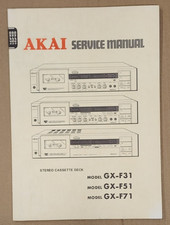 Vintage akai f71 gx f51 - akai, /