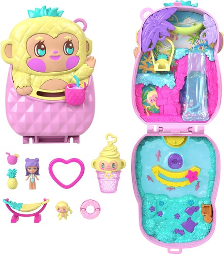 Polly pocket scimmia ananas - pocket,