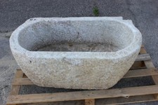 VASCA IN PIETRA granito 97X54  H36 N. 6S  da giardino lavandino fioriera