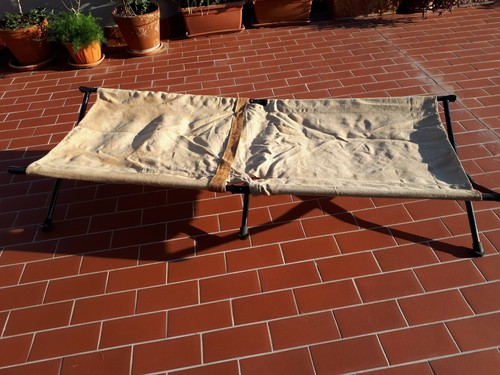 Lettino campo pieghevole - campo,