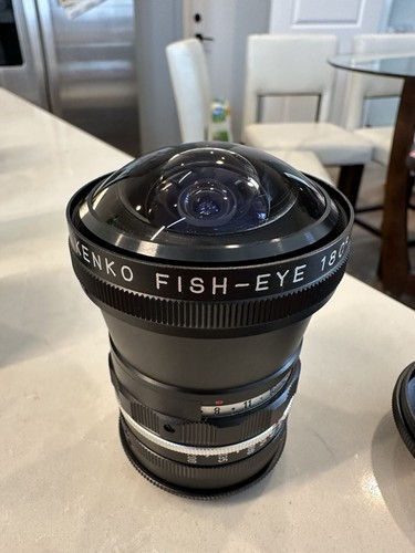 Vintage kenko fish - fish-eye, 180°