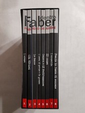 FABRIZIO DE ANDRE' - DENTRO FABER- 8 libretti con 8 dvd-Come Nuovi-Con cofanetto
