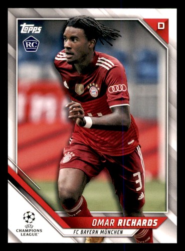 Omar richards topps uefa - omar,
