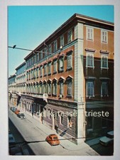 TRIESTE LLOYD ADRIATICO Via Lazzaretto Fiat 500 vecchia cartolina