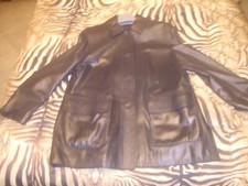Genuine leather jacket women