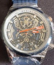 Megir Blue Chronograph